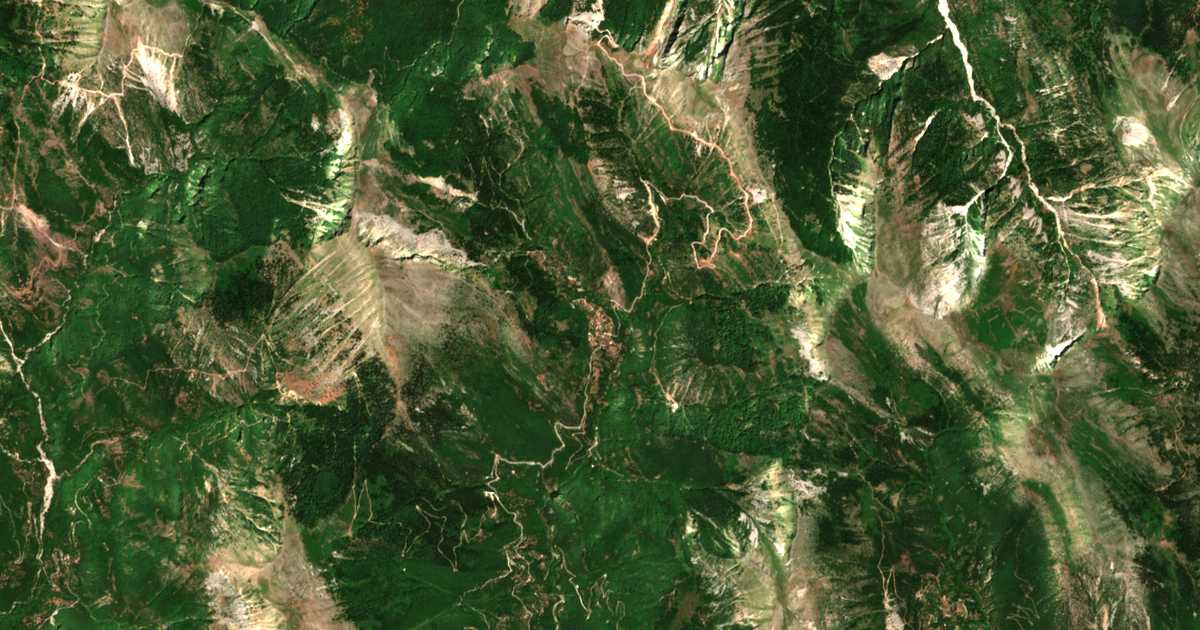 Satellitenkarte von Metamórfosis
