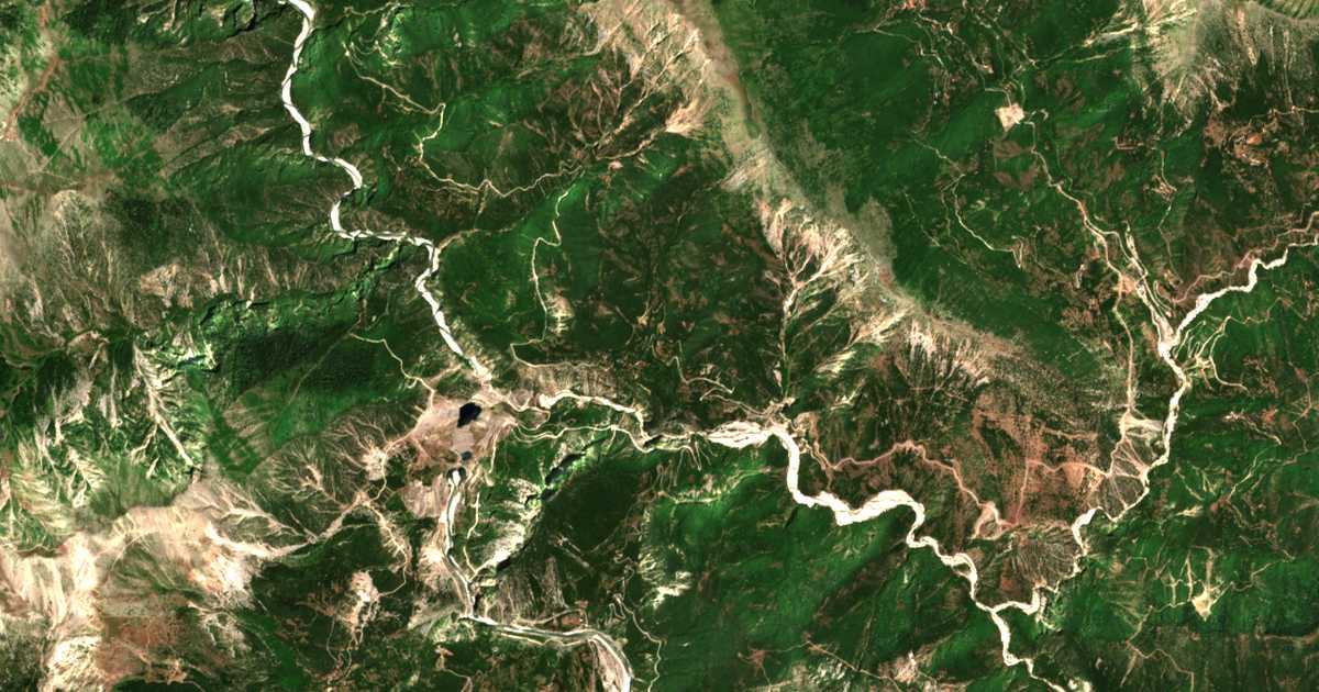 Satellitenkarte von Petrotón