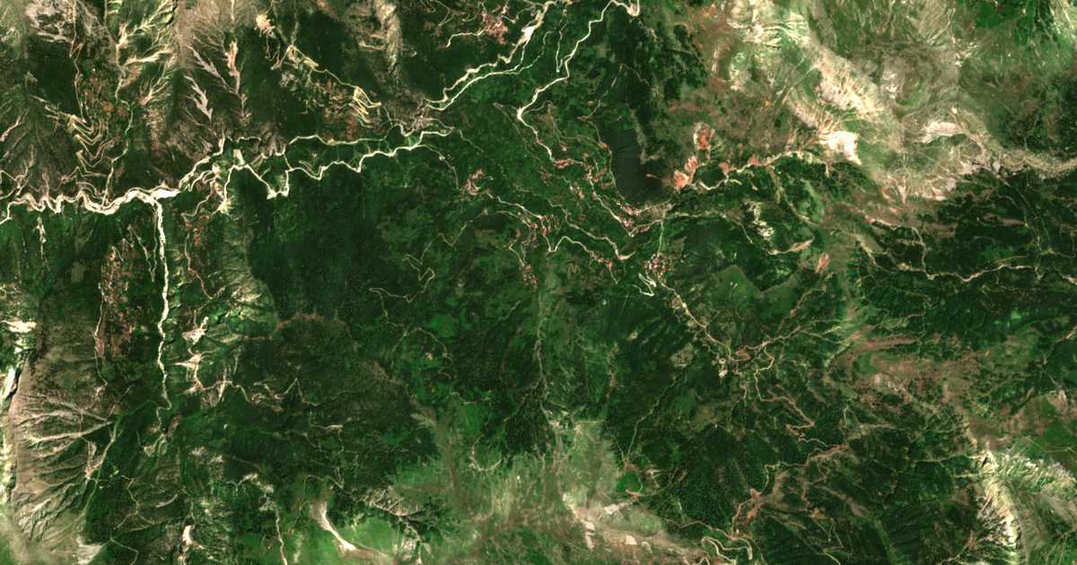 Satellitenkarte von Vasiládes