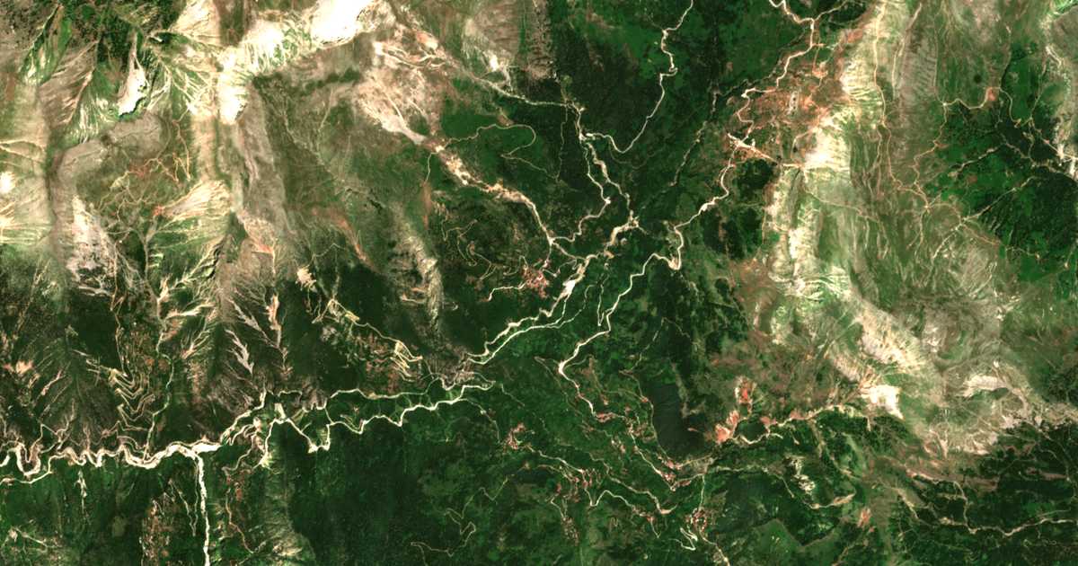 Satellitenkarte von Vlásion