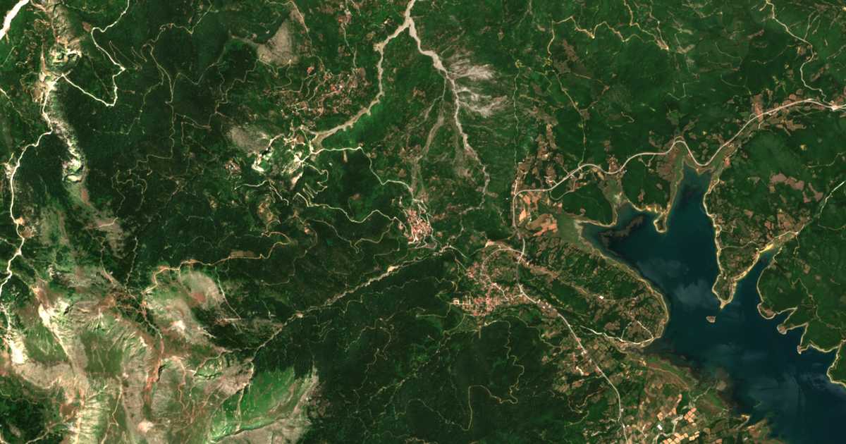 Satellitenkarte von Keraséa