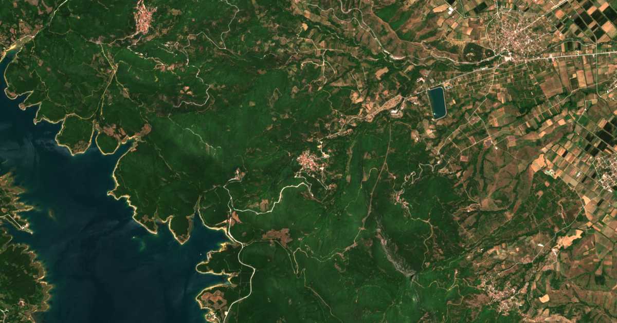 Satellitenkarte von Moscháton