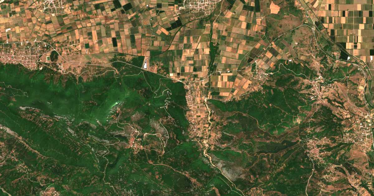 Satellitenkarte von Kappás