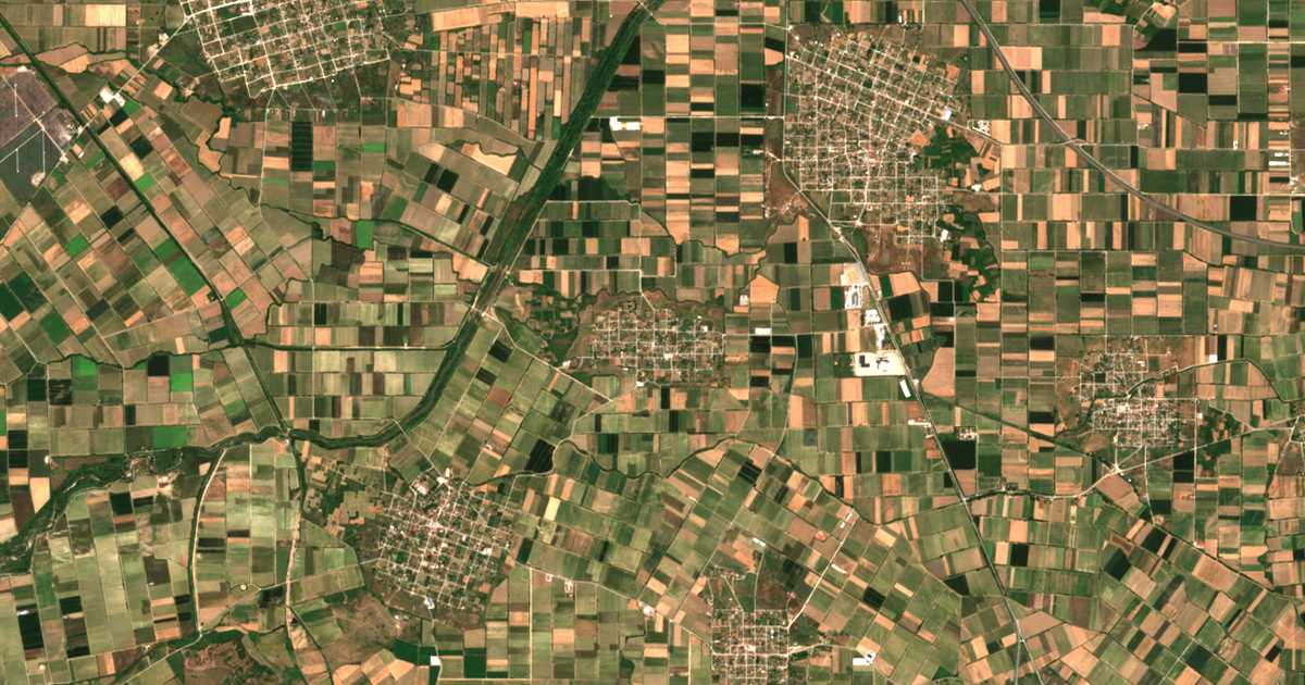 Satellitenkarte von Palaiochórion