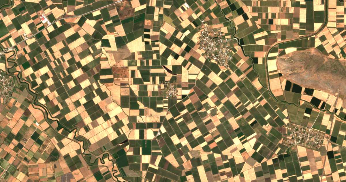 Satellitenkarte von Ampelón