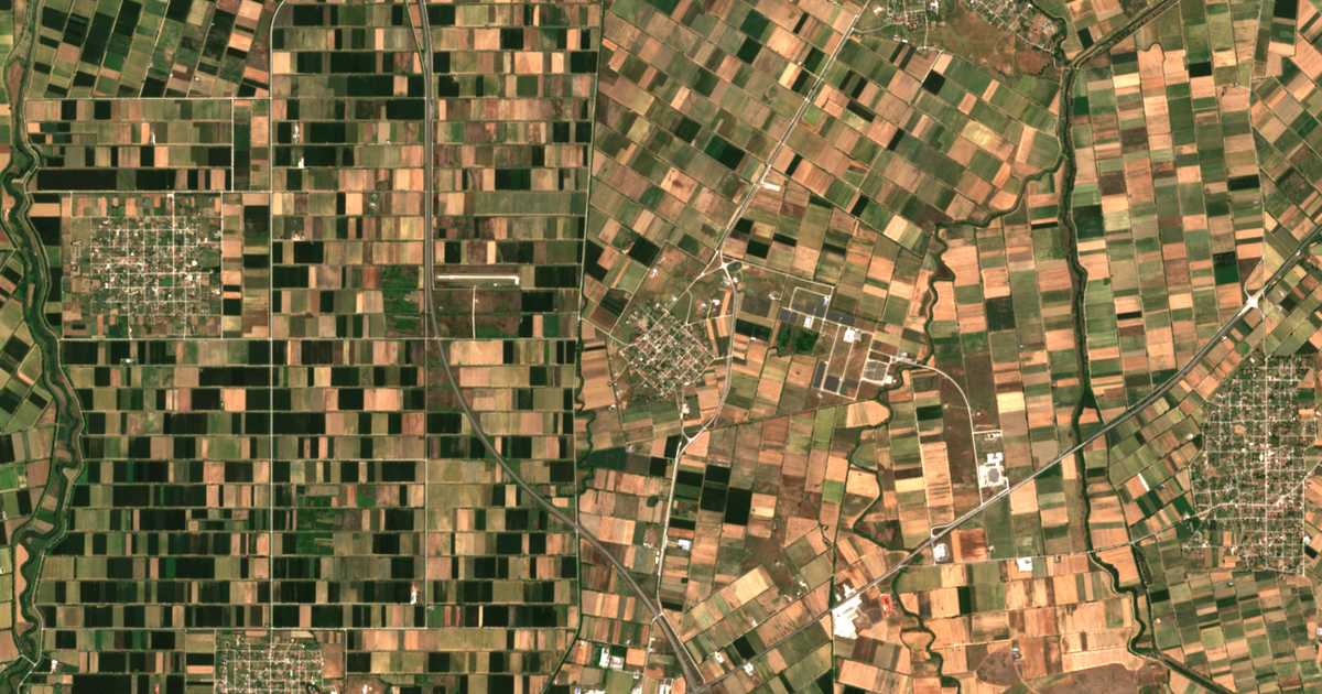 Satellitenkarte von Gorgovítai