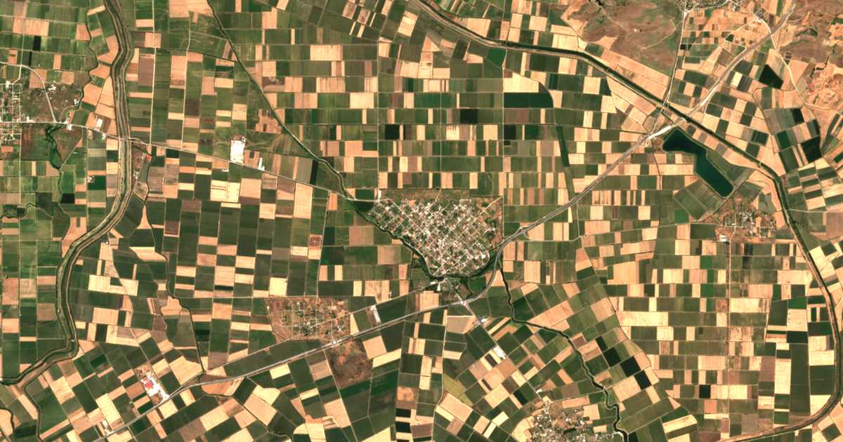 Satellitenkarte von Itéa