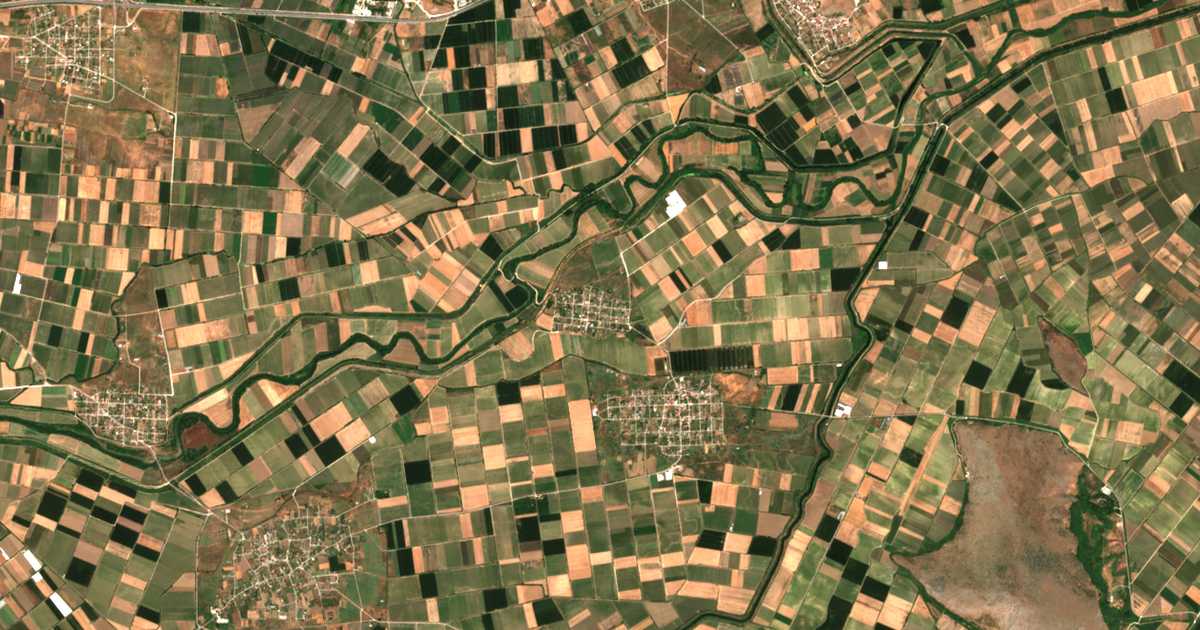 Satellitenkarte von Kórda
