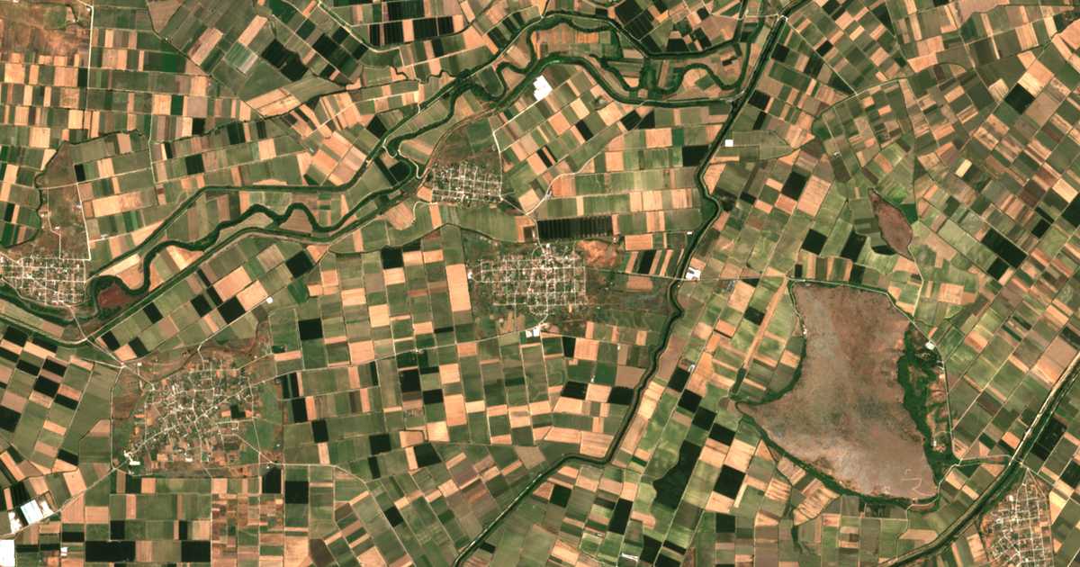 Satellitenkarte von Marathéa