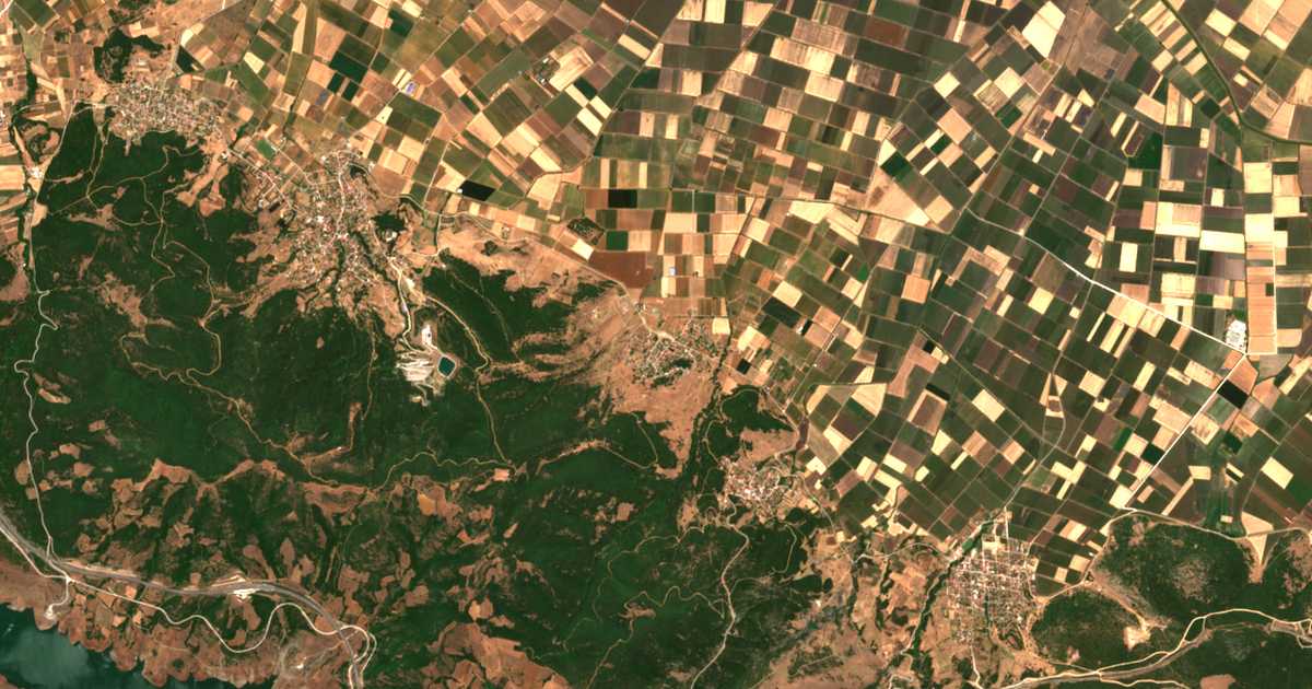Satellitenkarte von Asimochórion