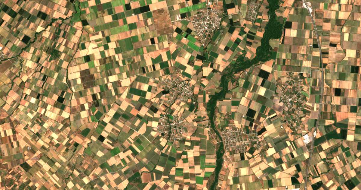 Satellitenkarte von Dasochórion