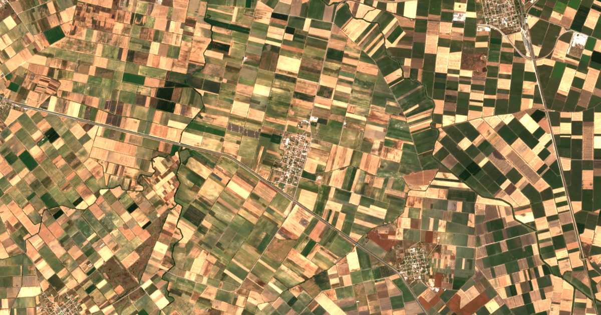 Satellitenkarte von Gefýria