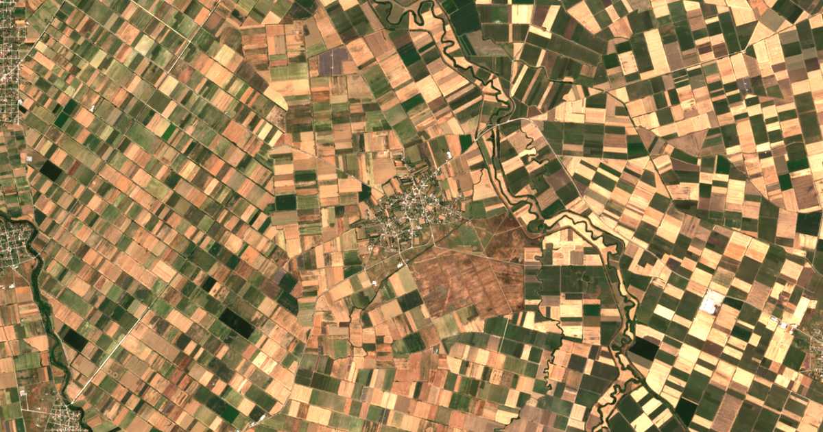 Satellitenkarte von Kypséli