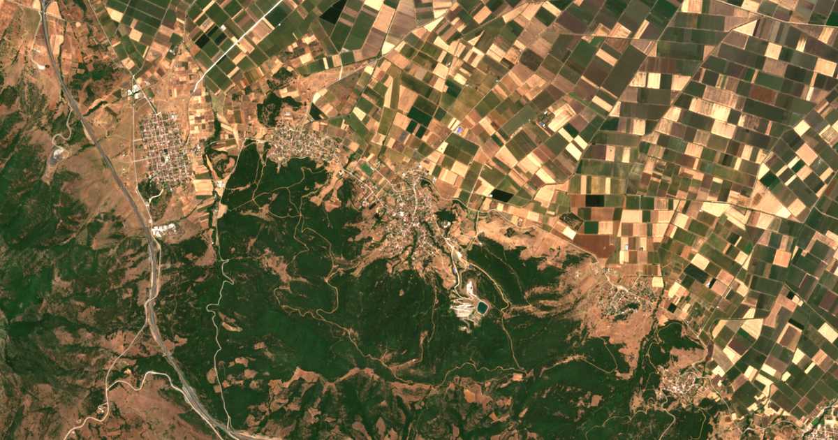 Satellitenkarte von Leontárion