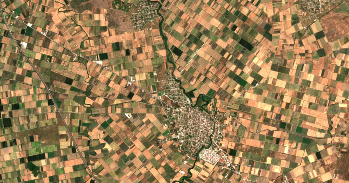 Satellitenkarte von Mascholoúrion