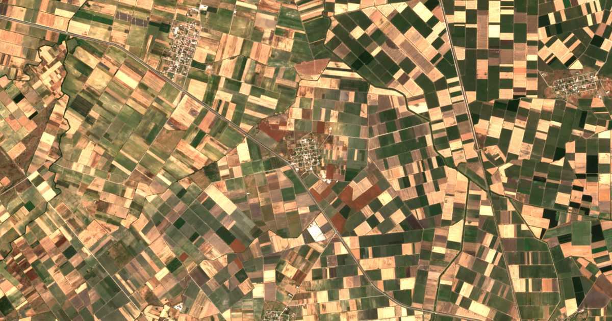 Satellitenkarte von Néon Ikónion