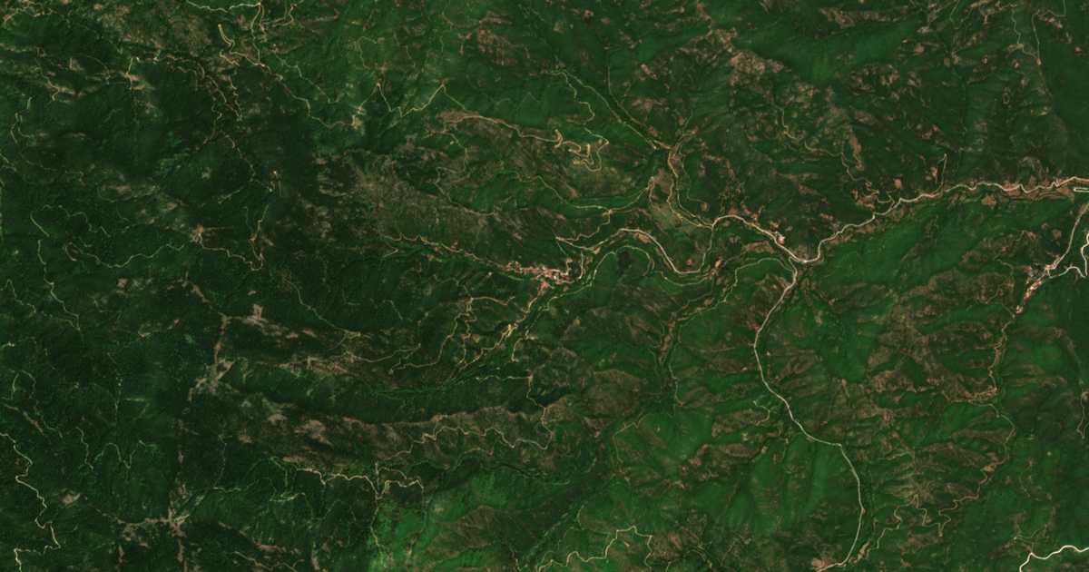 Satellitenkarte von Vathýlakkos
