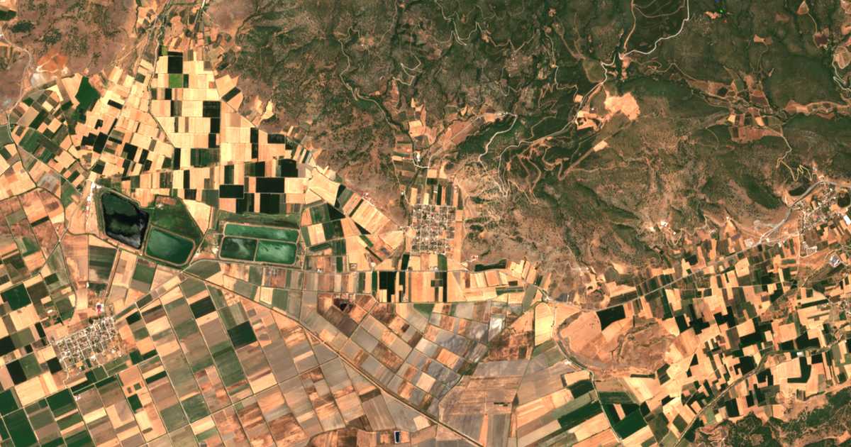 Satellitenkarte von Dímitra