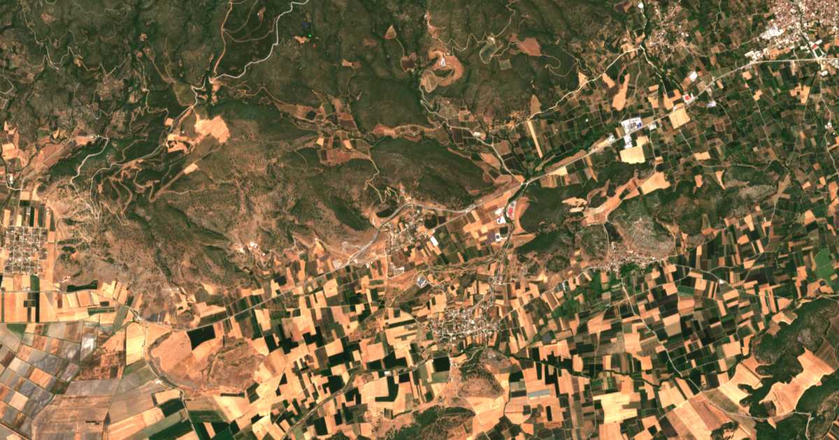 Satellitenkarte von Gerakárion