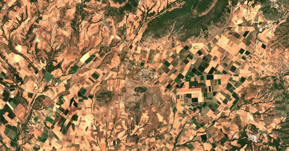 Satellitenkarte von Dolíchi