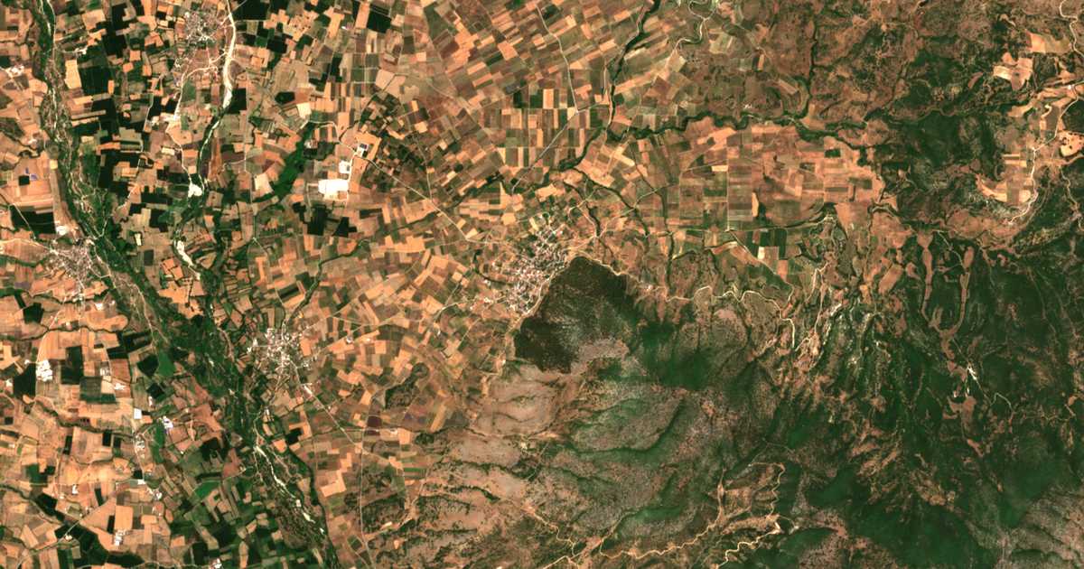 Satellitenkarte von Doménikon
