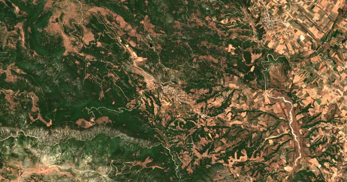 Satellitenkarte von Giannotá