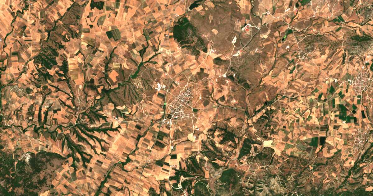 Satellitenkarte von Kallithéa