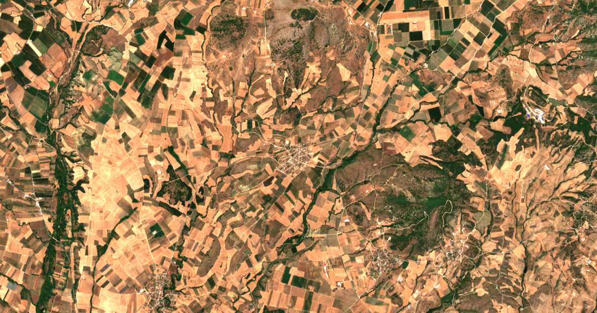 Satellitenkarte von Kokkinógeion