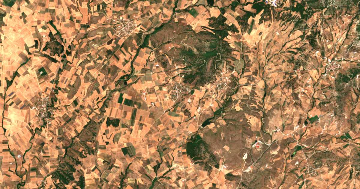 Satellitenkarte von Lófos