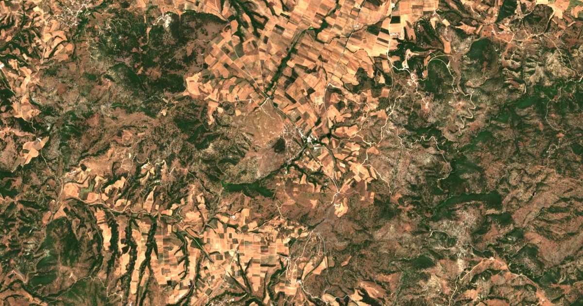 Satellitenkarte von Mikrón Eleftherochórion