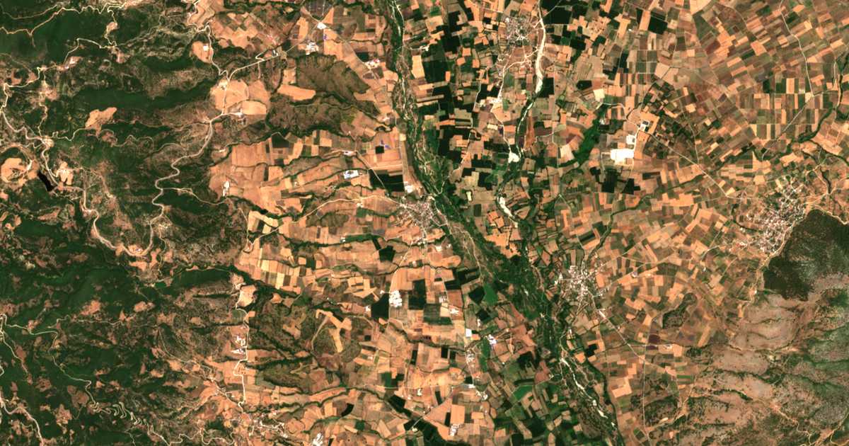 Satellitenkarte von Praitórion