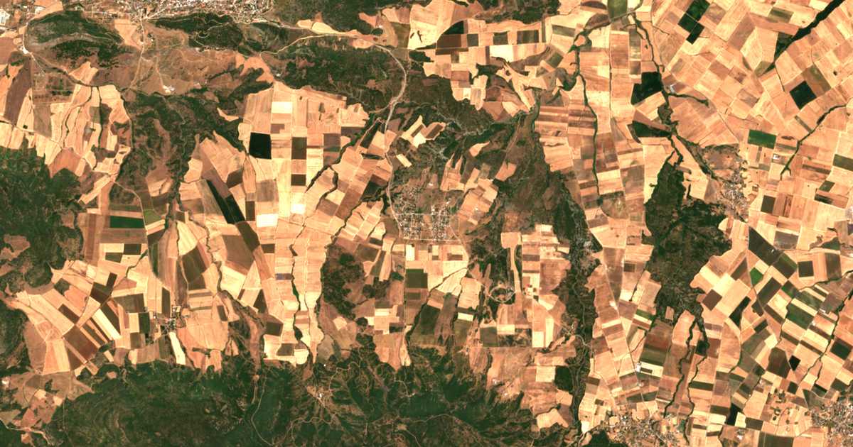 Satellitenkarte von Achillio Farsalon