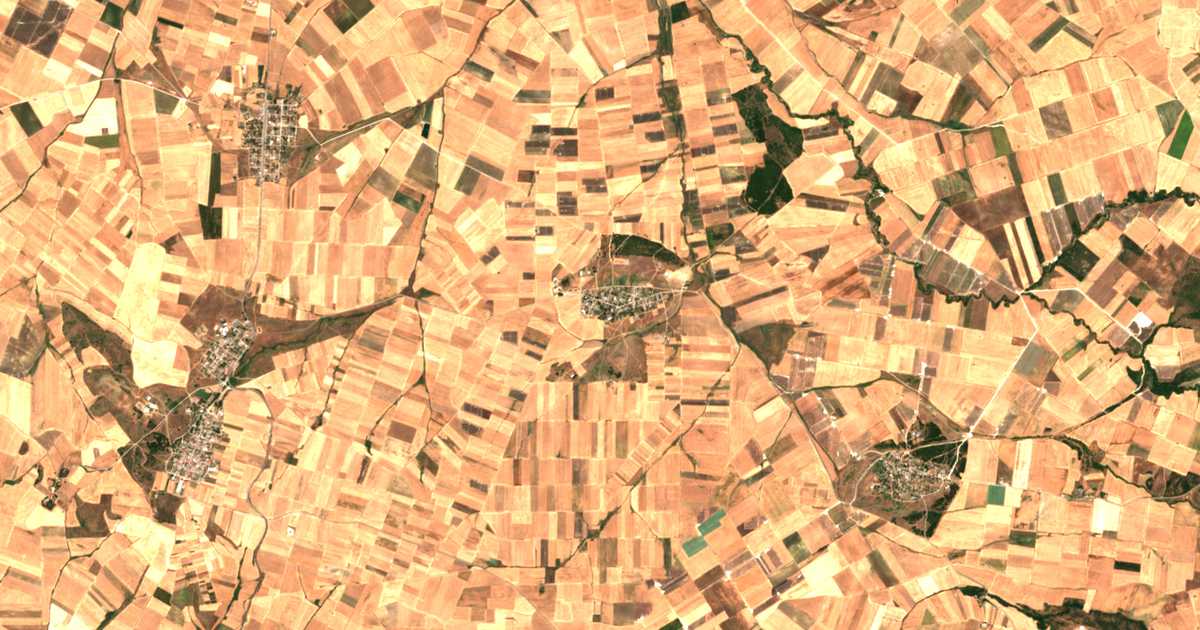 Satellitenkarte von Ágios Konstantínos