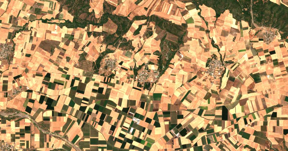 Satellitenkarte von Áno Vasiliká
