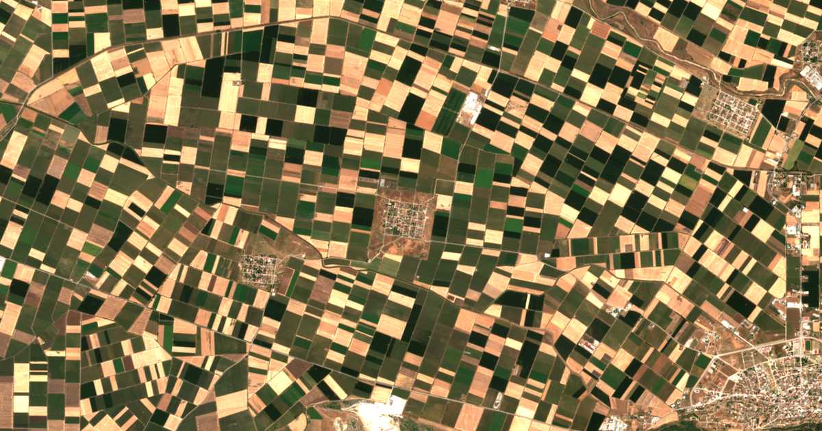 Satellitenkarte von Anochórion