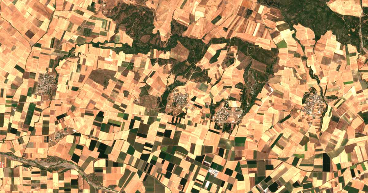 Satellitenkarte von Káto Vasiliká