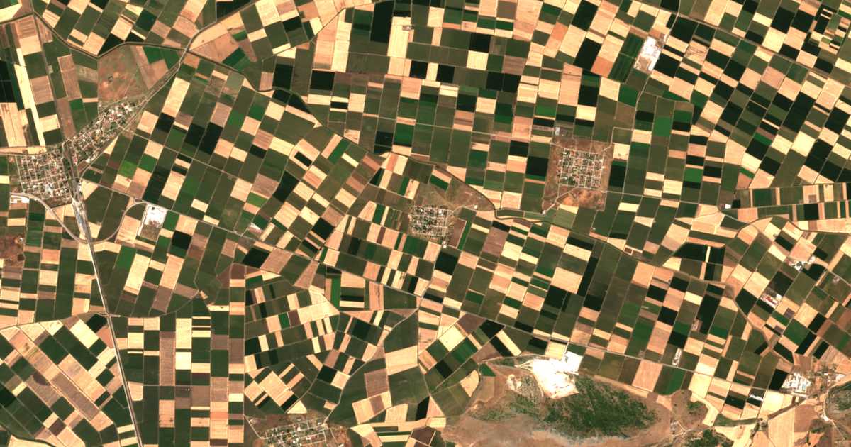 Satellitenkarte von Katochórion