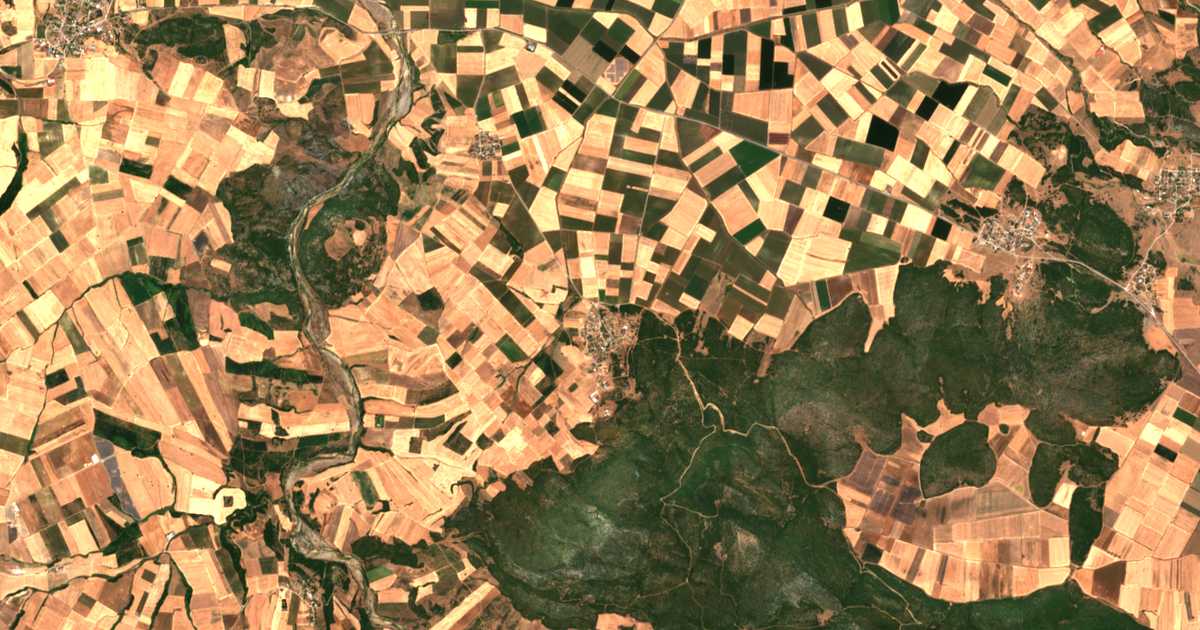 Satellitenkarte von Neraida (Larisa)