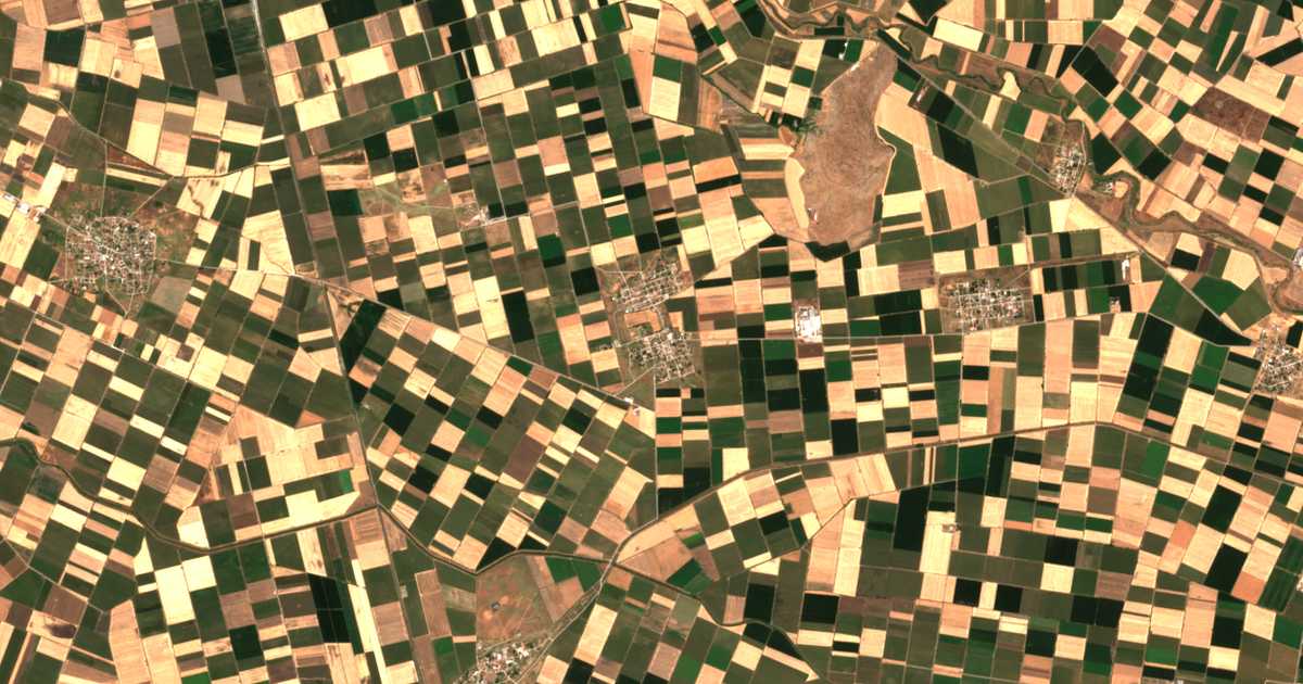 Satellitenkarte von Polynérion