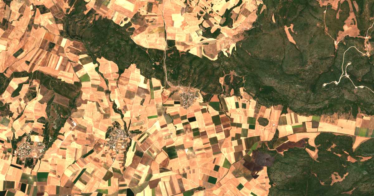 Satellitenkarte von Rígaion