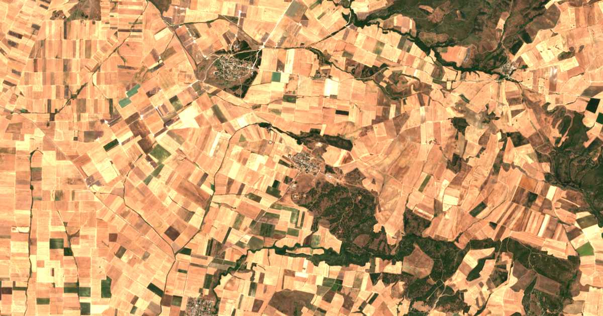 Satellitenkarte von Thetídion