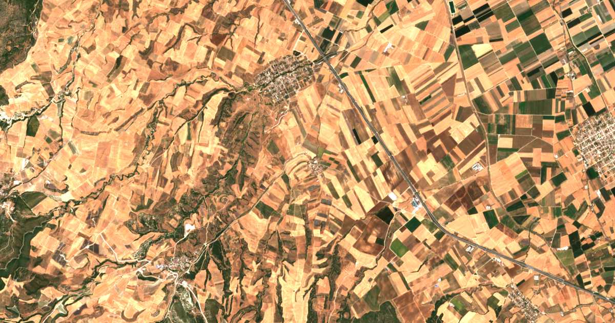 Satellitenkarte von Agrokípion