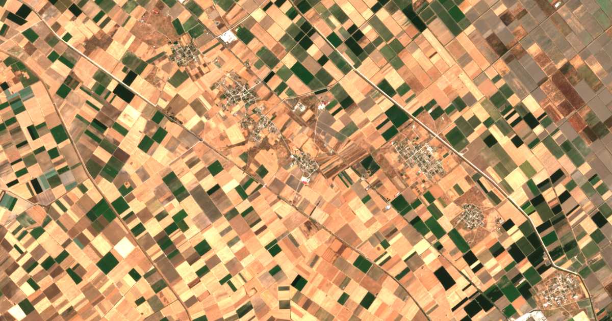 Satellitenkarte von Anagénnisis
