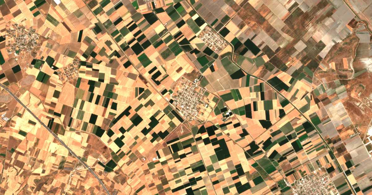 Satellitenkarte von Arménion