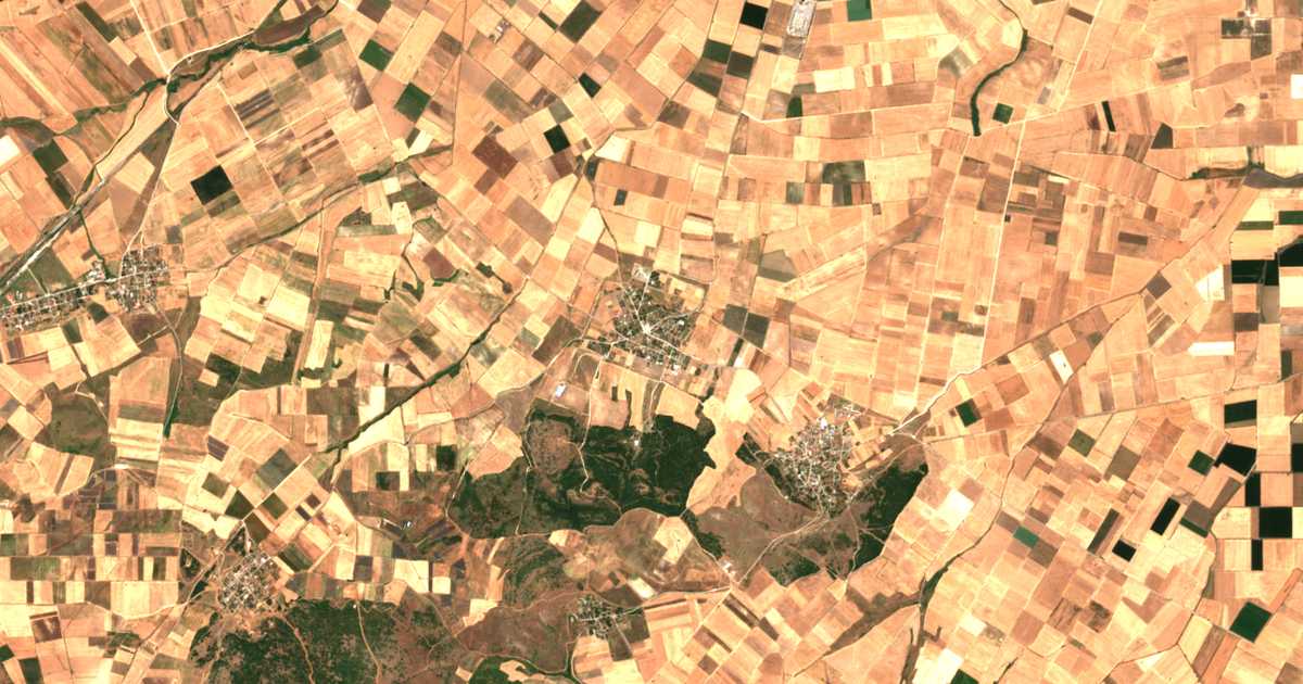 Satellitenkarte von Ágios Geórgios