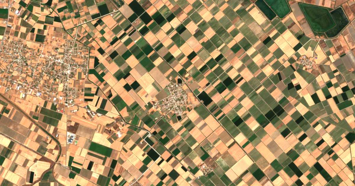 Satellitenkarte von Gláfki