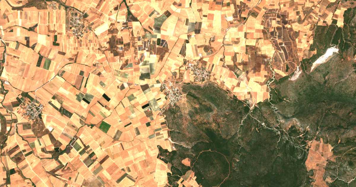 Satellitenkarte von Kalón Neró