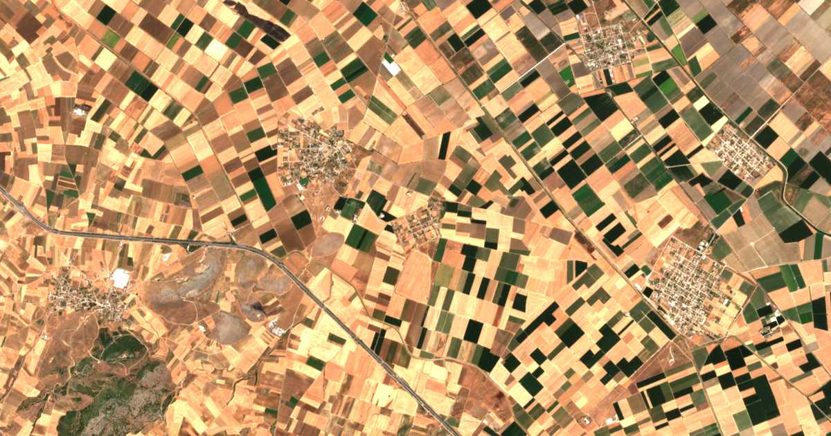 Satellitenkarte von Kokkínai