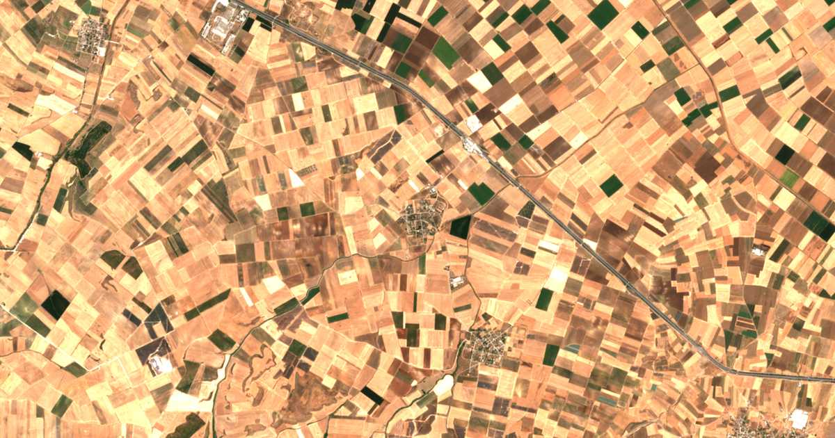 Satellitenkarte von Kyparíssia