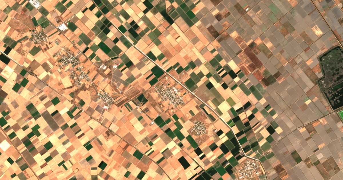 Satellitenkarte von Mélissa